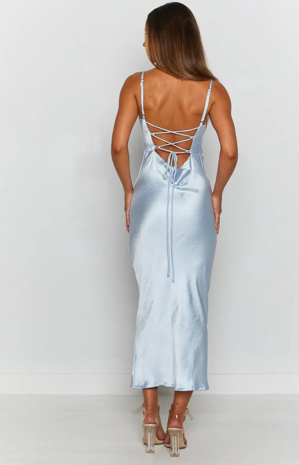 Amaryllis Dress Baby Blue