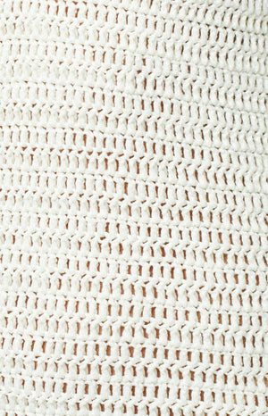 Underground White Backless Dress