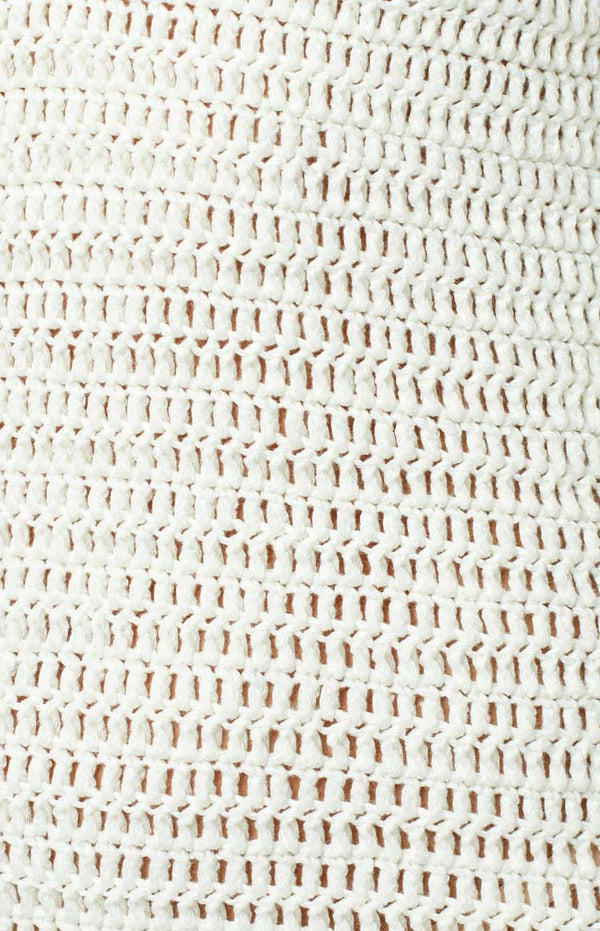 Underground White Backless Dress